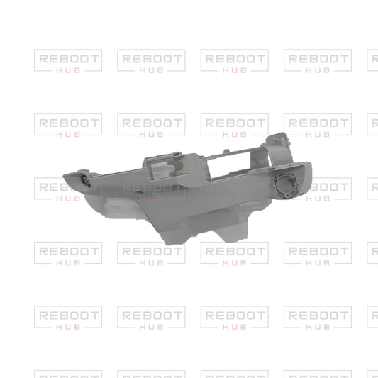 OEM-pulled DJI Mini 4K Middle Frame on white with Reboot Hub watermark overlay — view 1