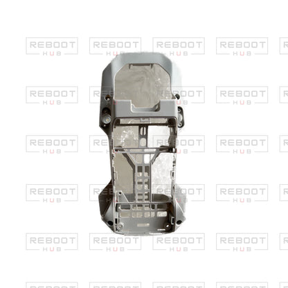 OEM-pulled DJI Mini 4K Middle Frame on white with Reboot Hub watermark overlay — view 5