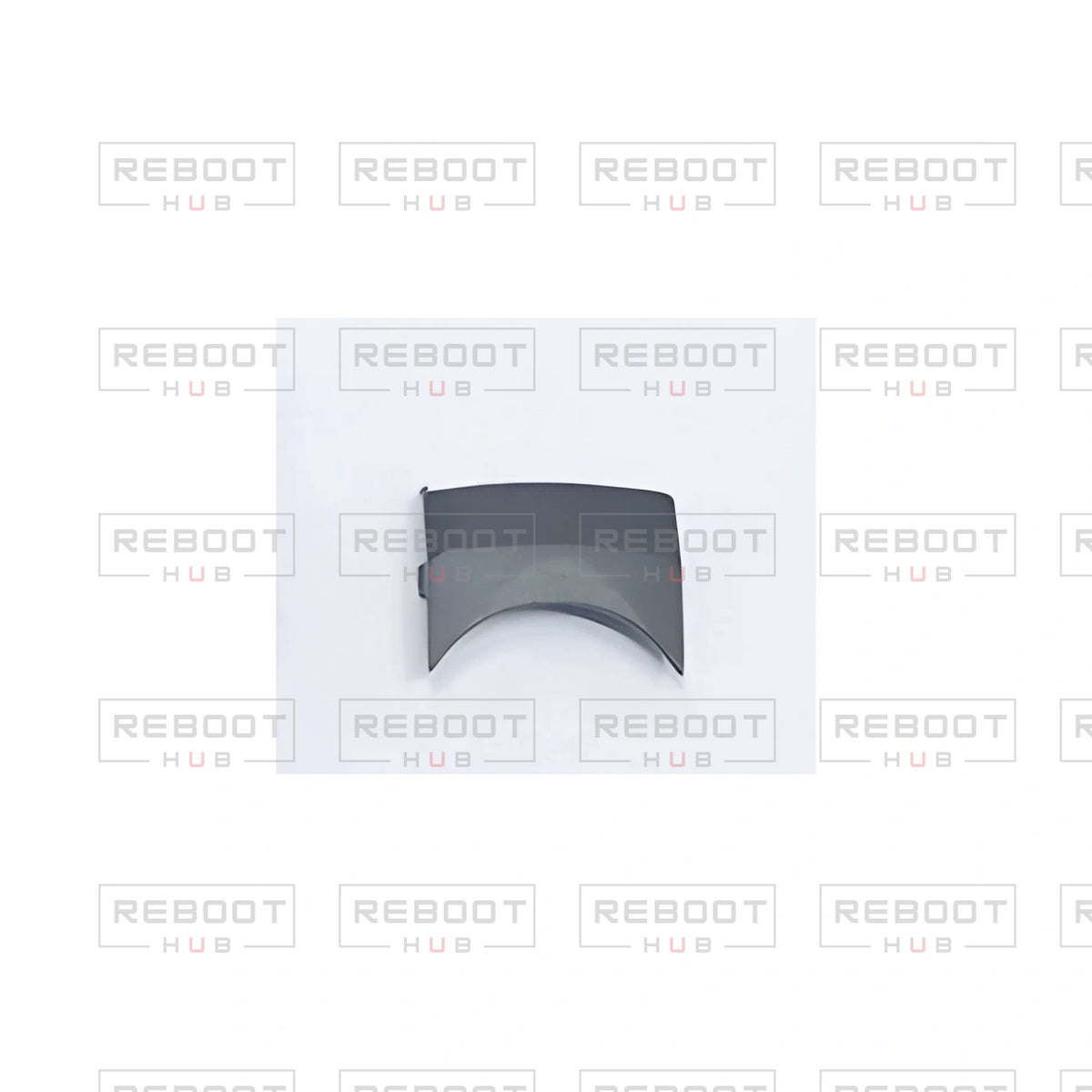 OEM-pulled DJI Mini SE Gimbal Cover Plate on white with Reboot Hub watermark overlay — view 1