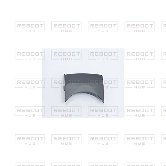 OEM-pulled DJI Mini SE Gimbal Cover Plate on white with Reboot Hub watermark overlay — view 1