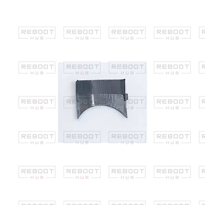 OEM-pulled DJI Mini SE Gimbal Cover Plate on white with Reboot Hub watermark overlay — view 2