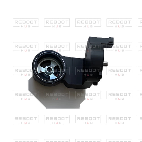 OEM-pulled DJI Mini SE Gimbal Upper Bracket on white with Reboot Hub watermark overlay — view 1