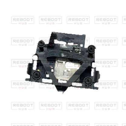 OEM-pulled DJI Mini SE GPS Module on white with Reboot Hub watermark overlay — view 2