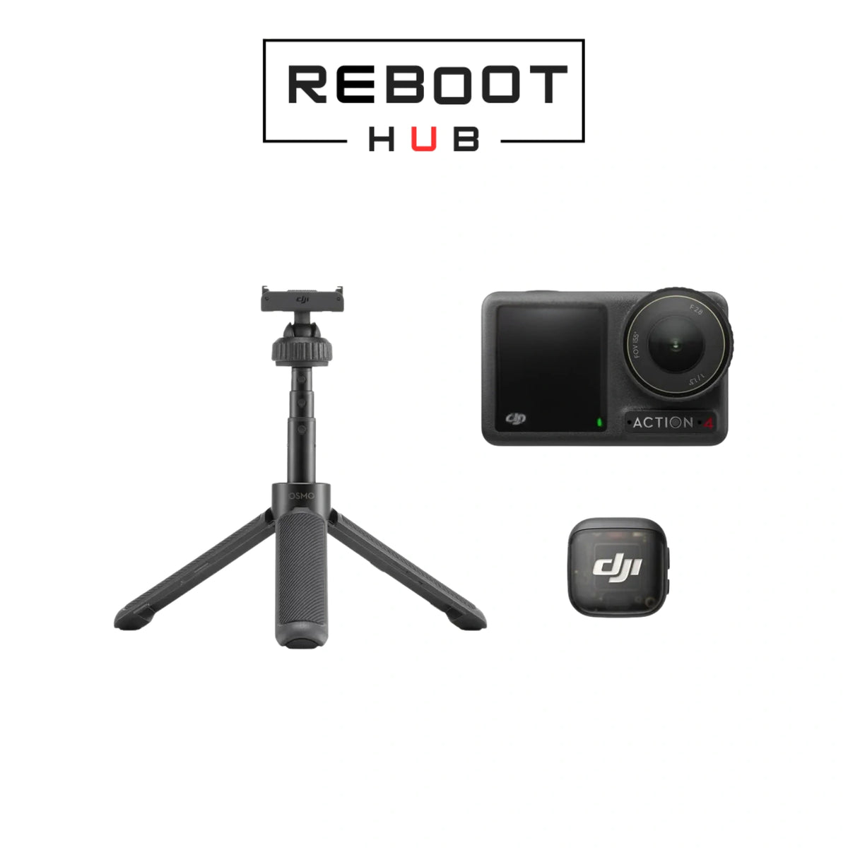Reboot Hub DJI Osmo Action 4 kamera eller gimbal – faktisk produktfoto 6