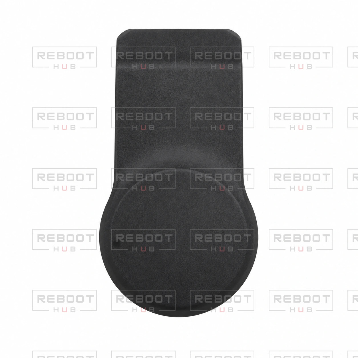 OEM-pulled DJI Mavic Air 2 Gimbal Lower Bracket Right Outer Cover on white with Reboot Hub watermark overlay