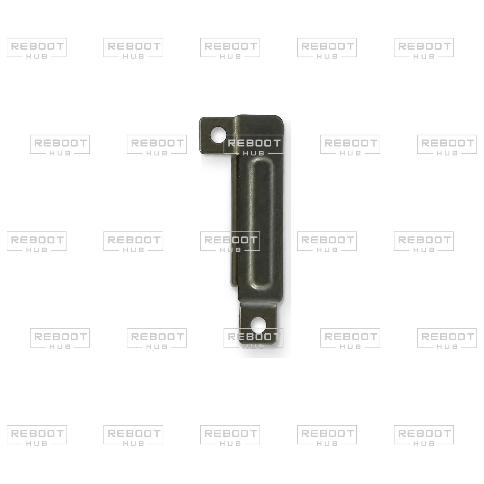 OEM-pulled DJI Goggles 2 Audio Board-to-Mainboard L-Shape Retaining Plate Set on a white background