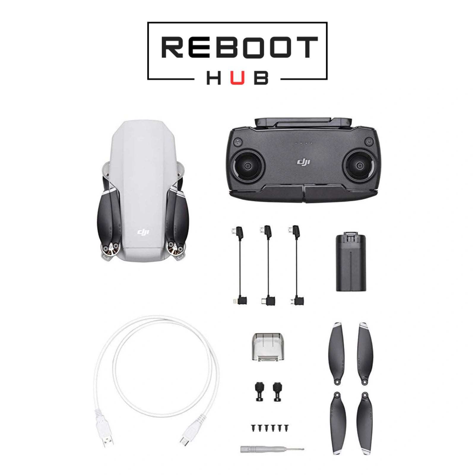 Certified Refurbished DJI Mavic Mini drone with remote controller