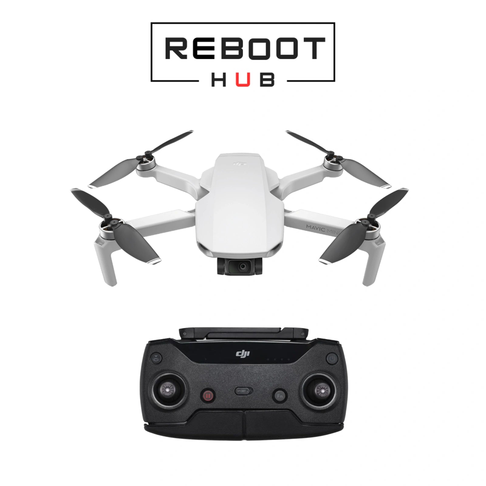 Certified Refurbished DJI Mavic Mini drone with remote controller