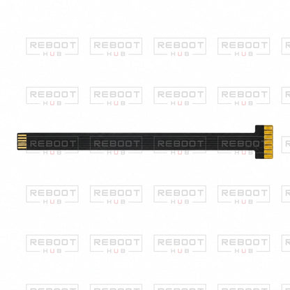 OEM-pulled DJI Air 2 Battery Flexible Flat Cable on white with Reboot Hub watermark overlay — view 2