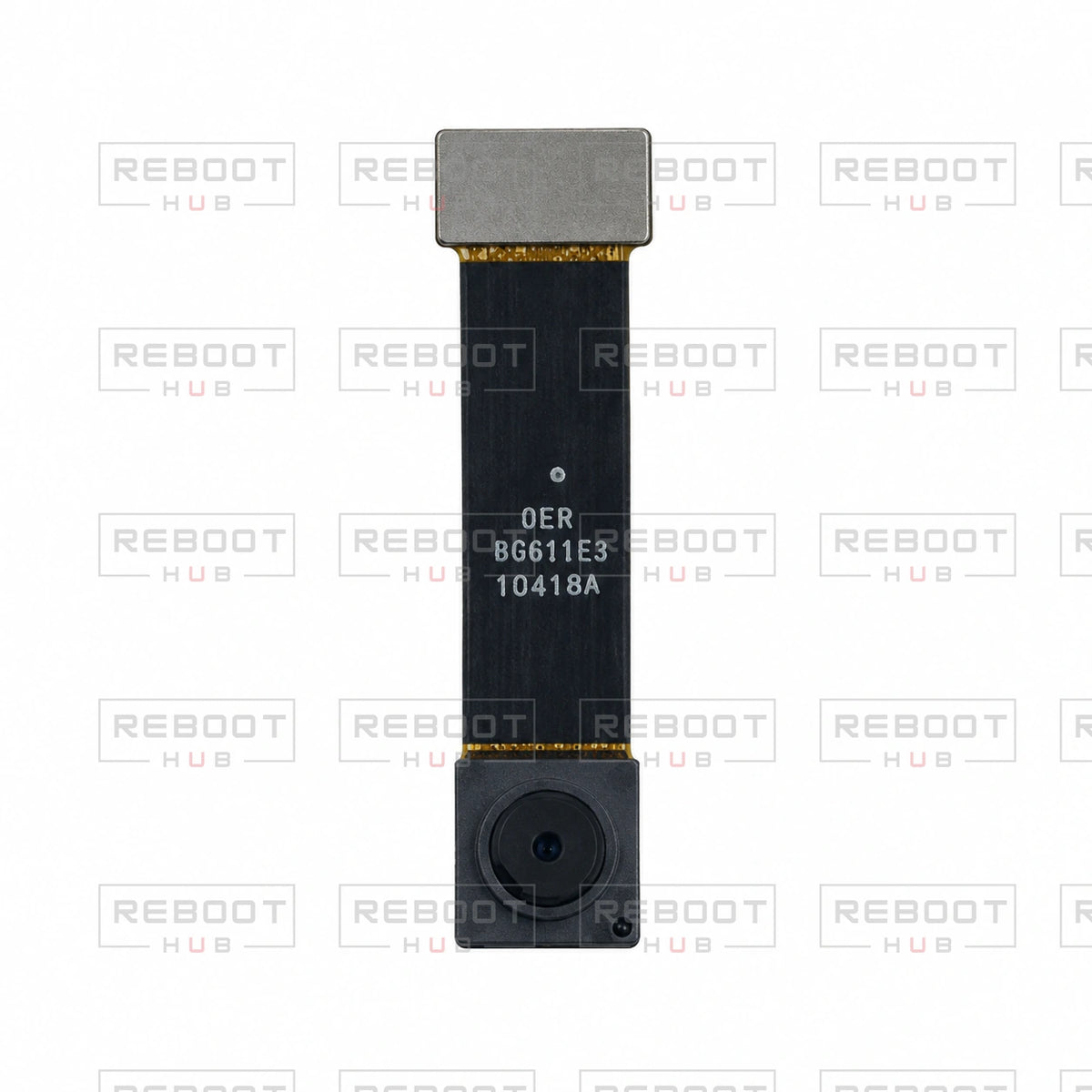 OEM-pulled DJI Air 2 Front Vision Camera on white with Reboot Hub watermark overlay — view 2