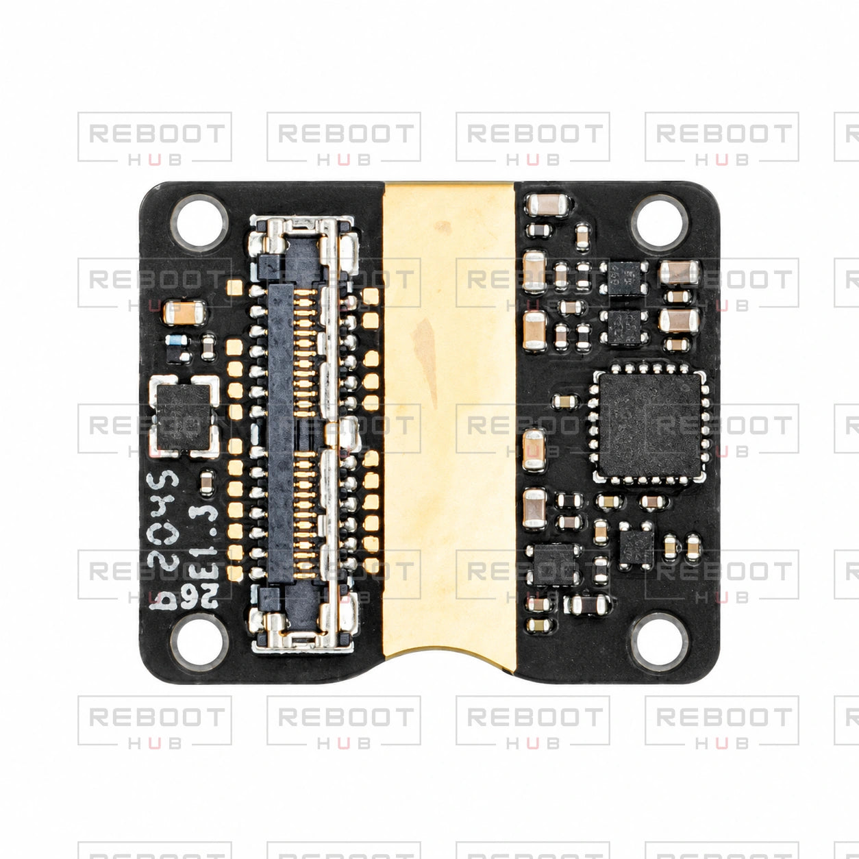 OEM-pulled DJI Air 2 Gimbal Camera Lens Core on white with Reboot Hub watermark overlay — view 4