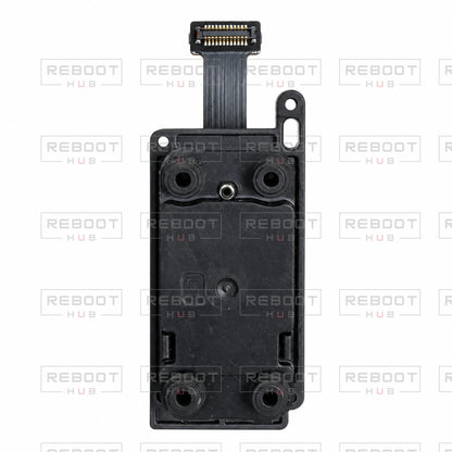 OEM-pulled DJI Air 2 IMU Module on white with Reboot Hub watermark overlay — view 2