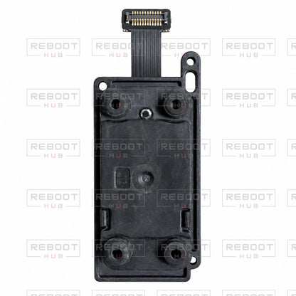 OEM-pulled DJI Air 2 IMU Module on white with Reboot Hub watermark overlay — view 3