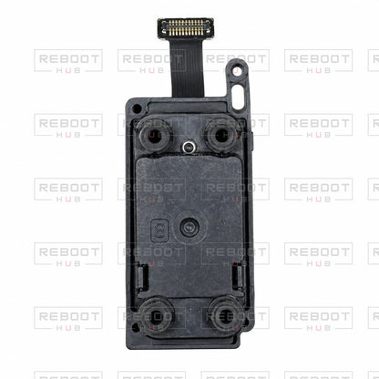 OEM-pulled DJI Air 2 IMU Module on white with Reboot Hub watermark overlay — view 4