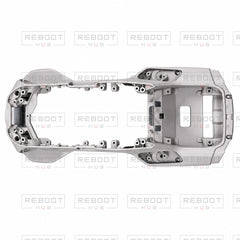 OEM-pulled DJI Air 2 Middle Frame on white with Reboot Hub watermark overlay — view 2