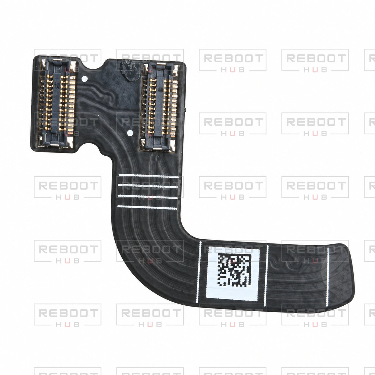 OEM-pulled DJI Air 2 Rear Vision Flexible Flat Cable on white with Reboot Hub watermark overlay — view 4