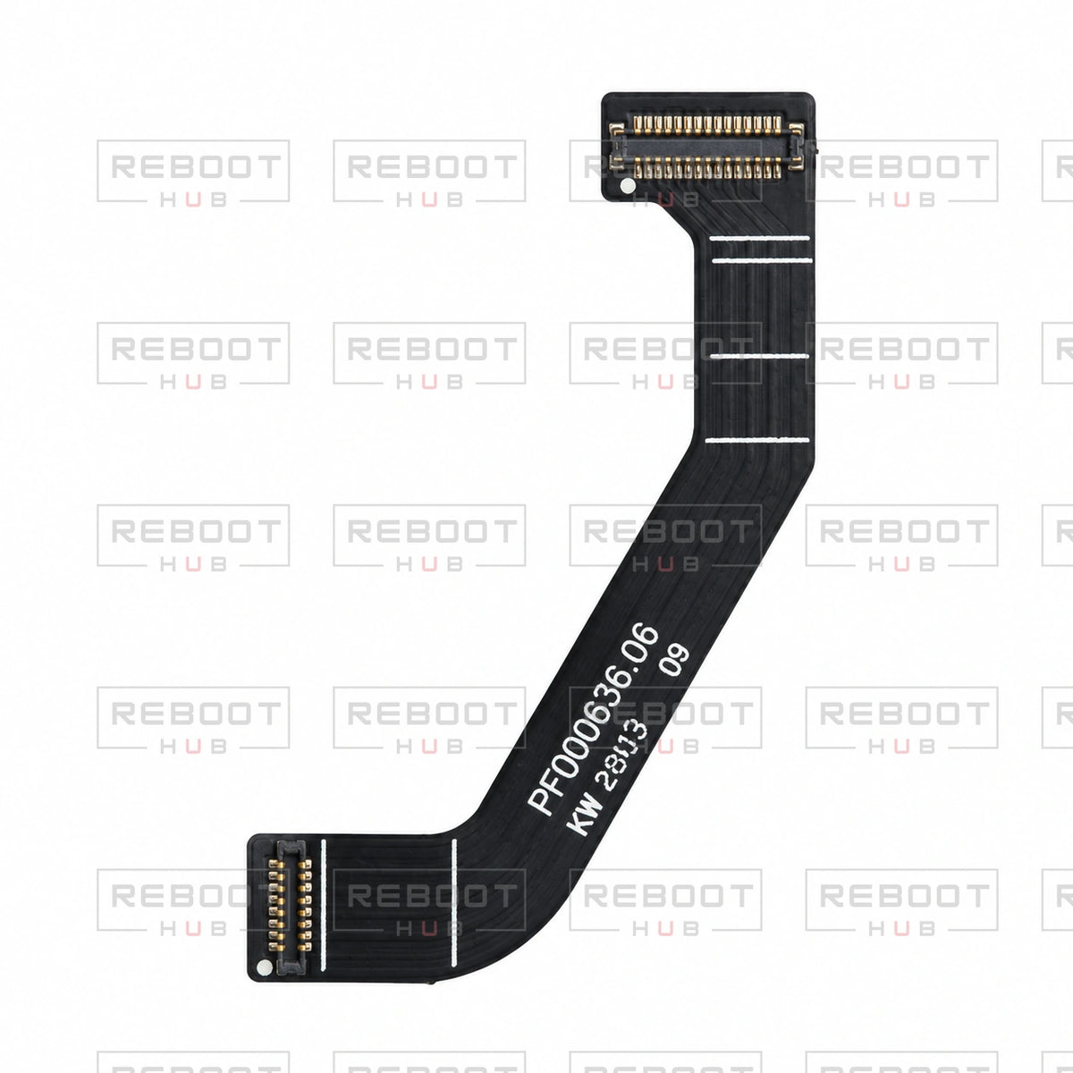 OEM-pulled DJI Air 2 Rear Vision Flexible Flat Cable on white with Reboot Hub watermark overlay — view 5