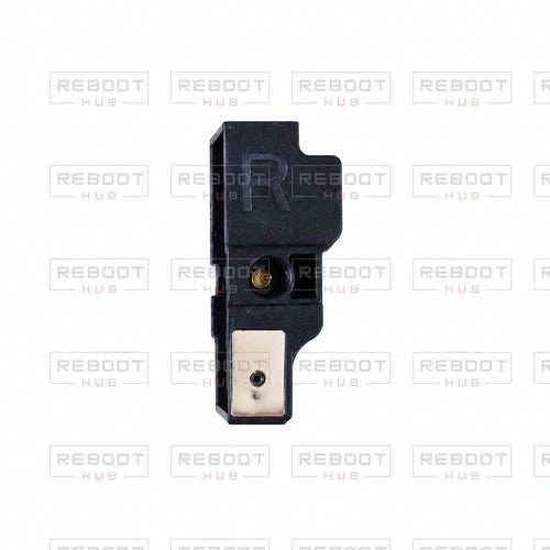 OEM-pulled DJI Air 2S ADS-B Antenna Right on white with Reboot Hub watermark overlay — view 1