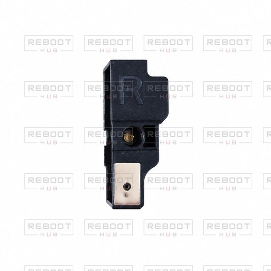 OEM-pulled DJI Air 2S ADS-B Antenna Right on white with Reboot Hub watermark overlay — view 1