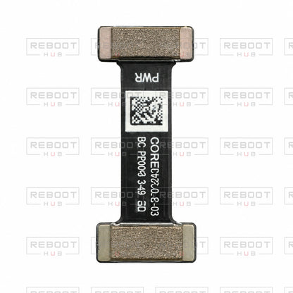 OEM-pulled DJI Air 2S ESC Flexible Flat Cable on white with Reboot Hub watermark overlay — view 2