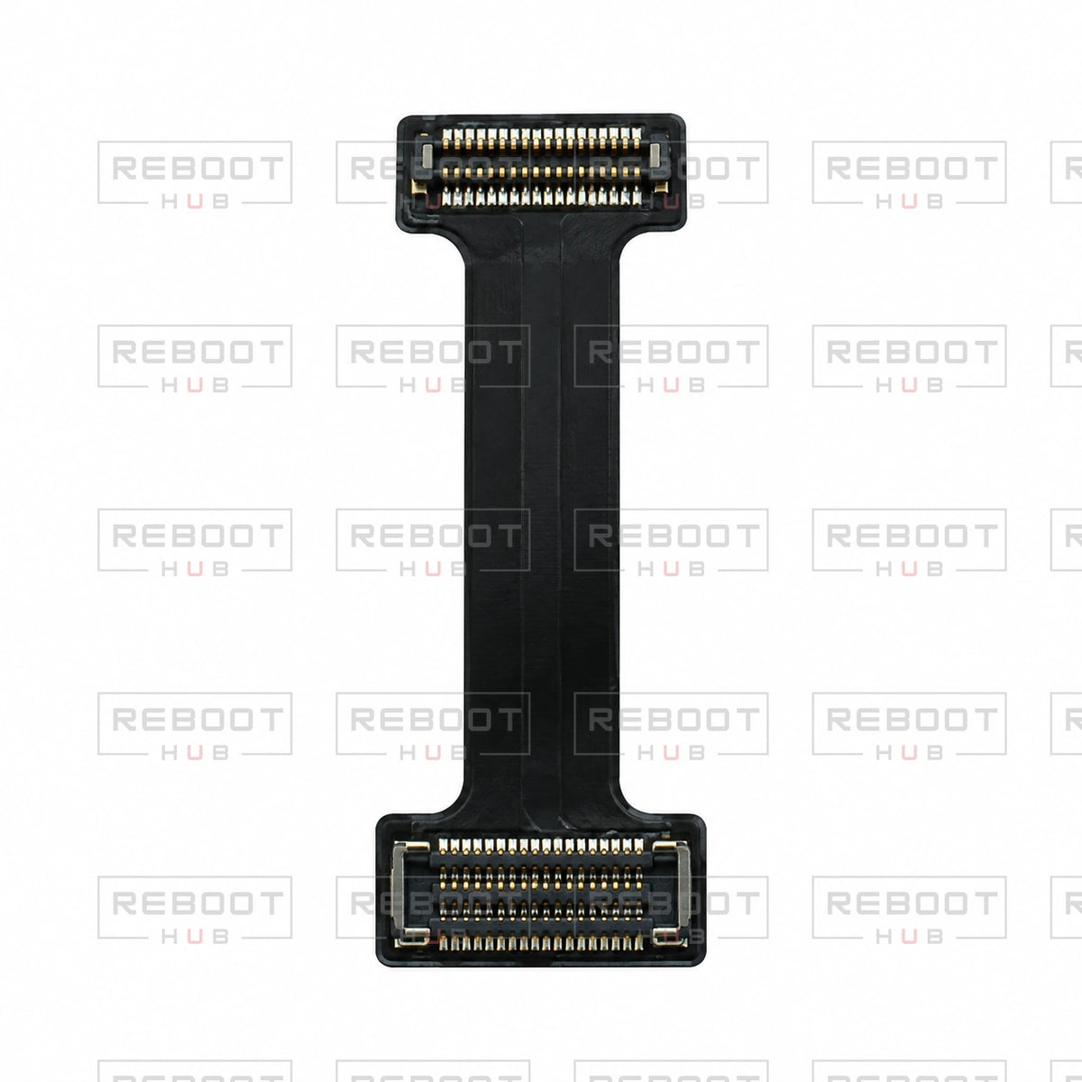 OEM-pulled DJI Air 2S ESC Flexible Flat Cable on white with Reboot Hub watermark overlay — view 3
