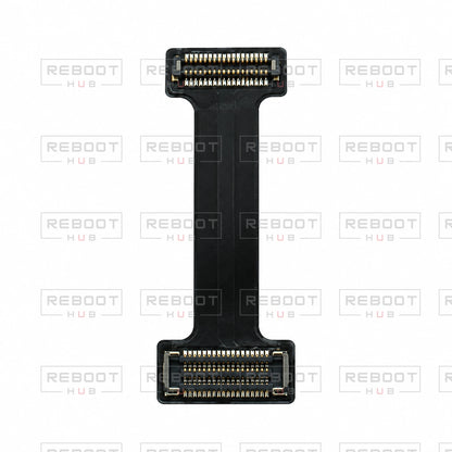 OEM-pulled DJI Air 2S ESC Flexible Flat Cable on white with Reboot Hub watermark overlay — view 3