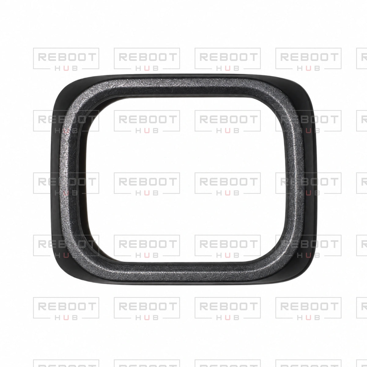 OEM-pulled DJI Air 2S Gimbal Camera Lens Frame on white with Reboot Hub watermark overlay — view 2