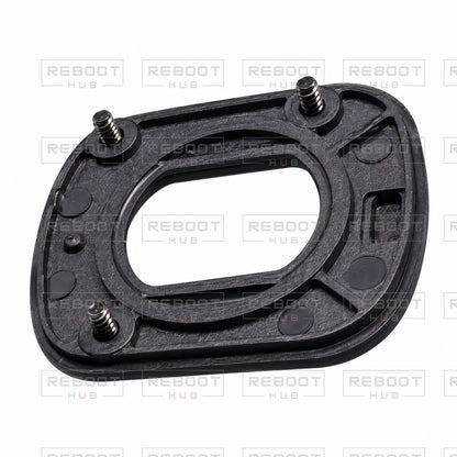 OEM-pulled DJI Air 2S Gimbal Camera Lens Frame on white with Reboot Hub watermark overlay — view 4
