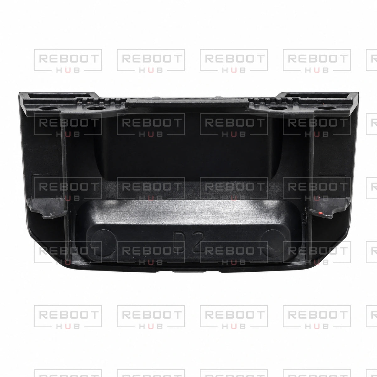 OEM-pulled DJI Air 2S Gimbal Vibration Absorbing Guard Cover on white with Reboot Hub watermark overlay — view 2