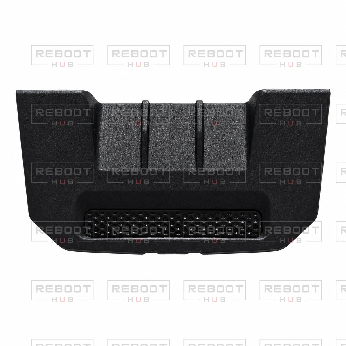 OEM-pulled DJI Air 2S Gimbal Vibration Absorbing Guard Cover on white with Reboot Hub watermark overlay — view 3