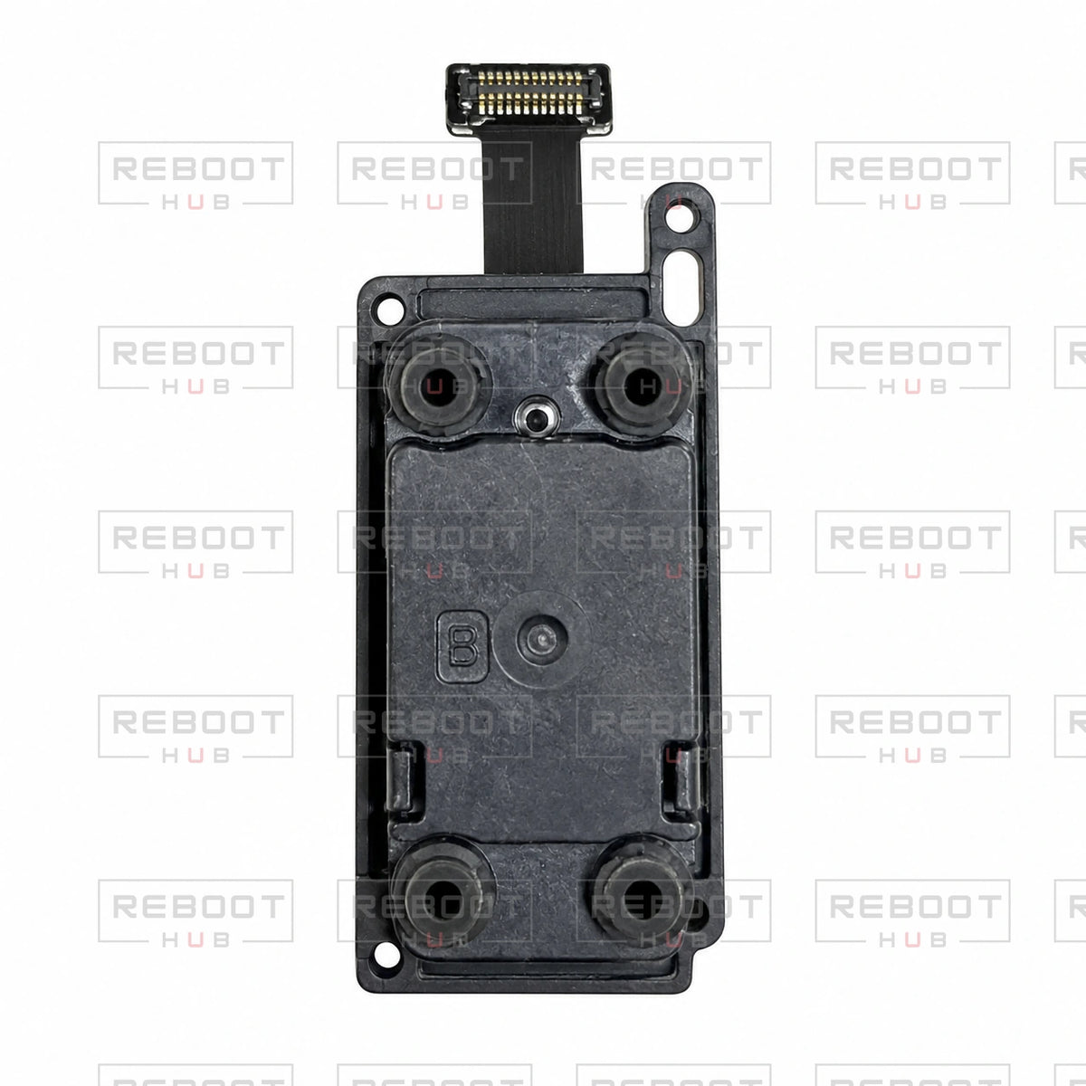 OEM-pulled DJI Air 2S IMU Module on white with Reboot Hub watermark overlay — view 4
