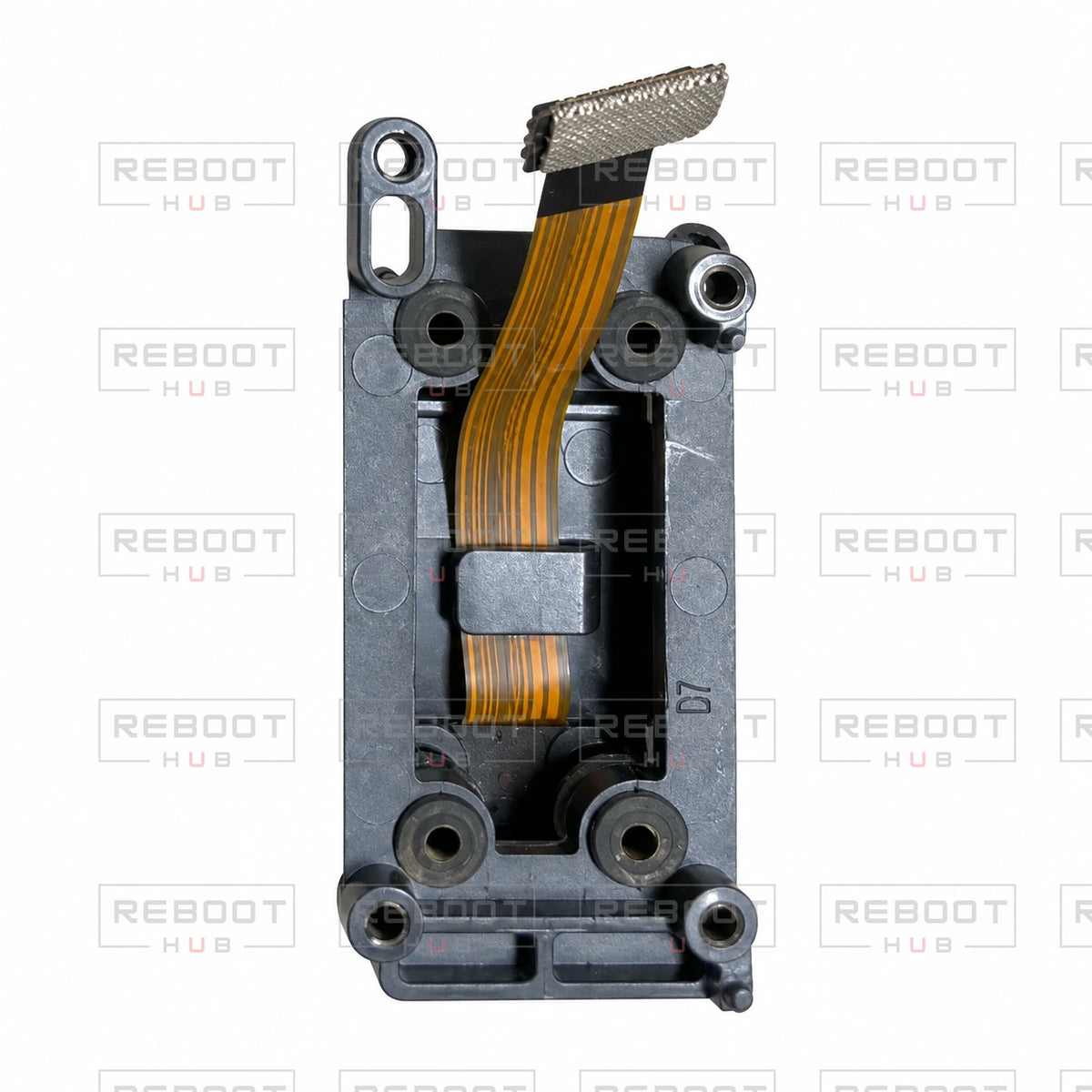 OEM-pulled DJI Air 2S IMU Module on white with Reboot Hub watermark overlay — view 5