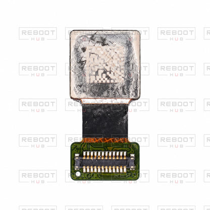 OEM-pulled DJI Air 2S Upper Vision Camera on white with Reboot Hub watermark overlay — view 3