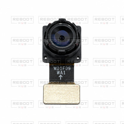 OEM-pulled DJI Air 2S Upper Vision Camera on white with Reboot Hub watermark overlay — view 4