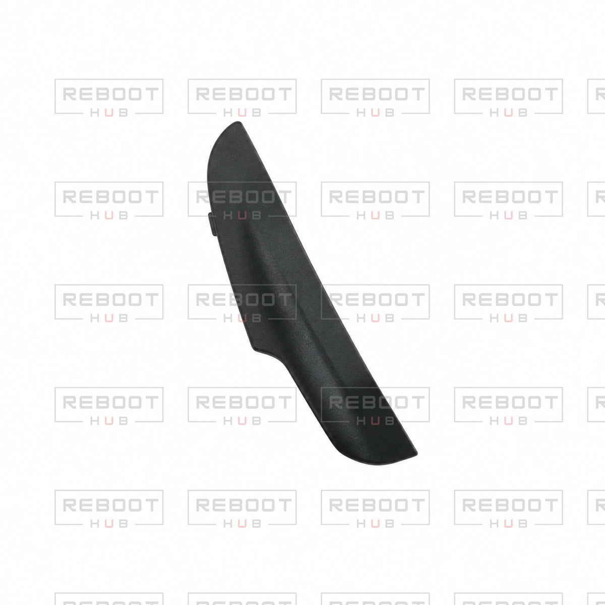 OEM-pulled DJI Air 3 Arm Pivot Shaft Cover Left on white with Reboot Hub watermark overlay