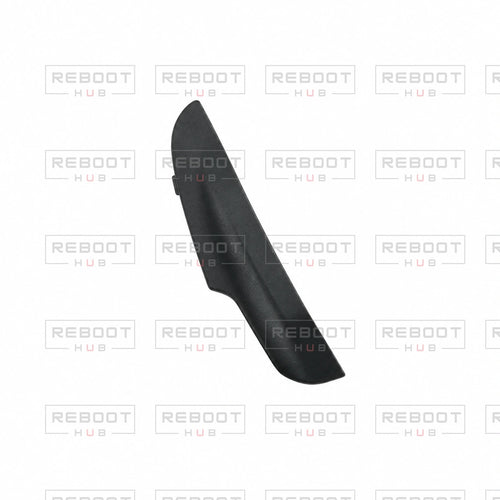 OEM-pulled DJI Air 3 Arm Pivot Shaft Cover Left on white with Reboot Hub watermark overlay