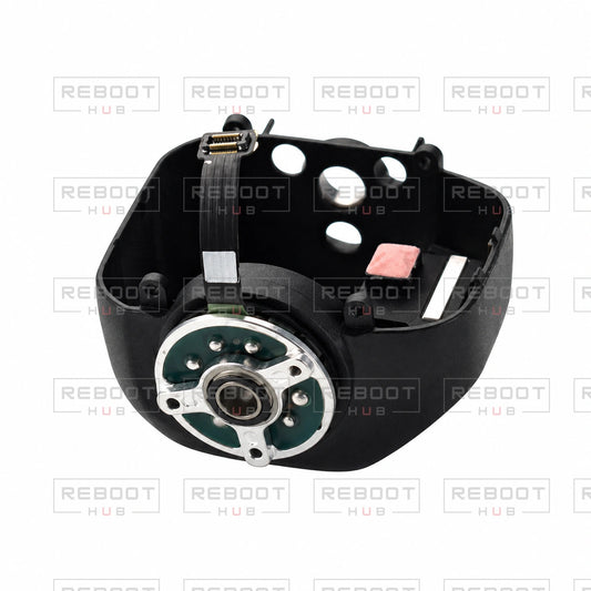OEM-pulled DJI Air 3 Camera Frame with Pitch Motor on white with Reboot Hub watermark overlay