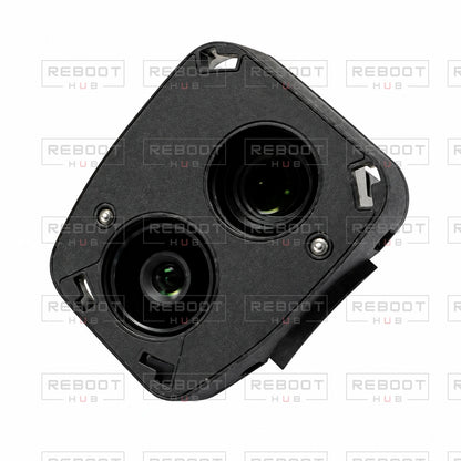 OEM-pulled DJI Air 3 Camera Lens Module on white with Reboot Hub watermark overlay