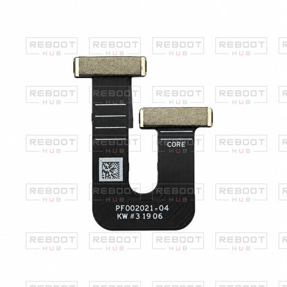 OEM-pulled DJI Air 3 Downward Vision Flexible Flat Cable on white with Reboot Hub watermark overlay — view 1