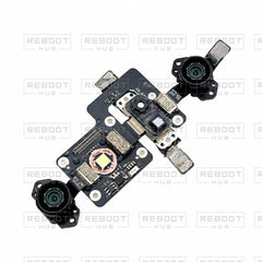 OEM-pulled DJI Air 3 Downward Vision Module on white with Reboot Hub watermark overlay — view 1