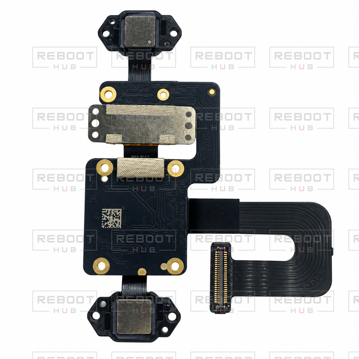 OEM-pulled DJI Air 3 Downward Vision Module on white with Reboot Hub watermark overlay — view 4