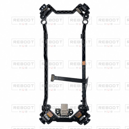 OEM-pulled DJI Air 3 Front and Rear Vision Module on white with Reboot Hub watermark overlay — view 1