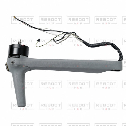 OEM-pulled DJI Air 3 Front Arm Right with Reboot Hub watermark overlay