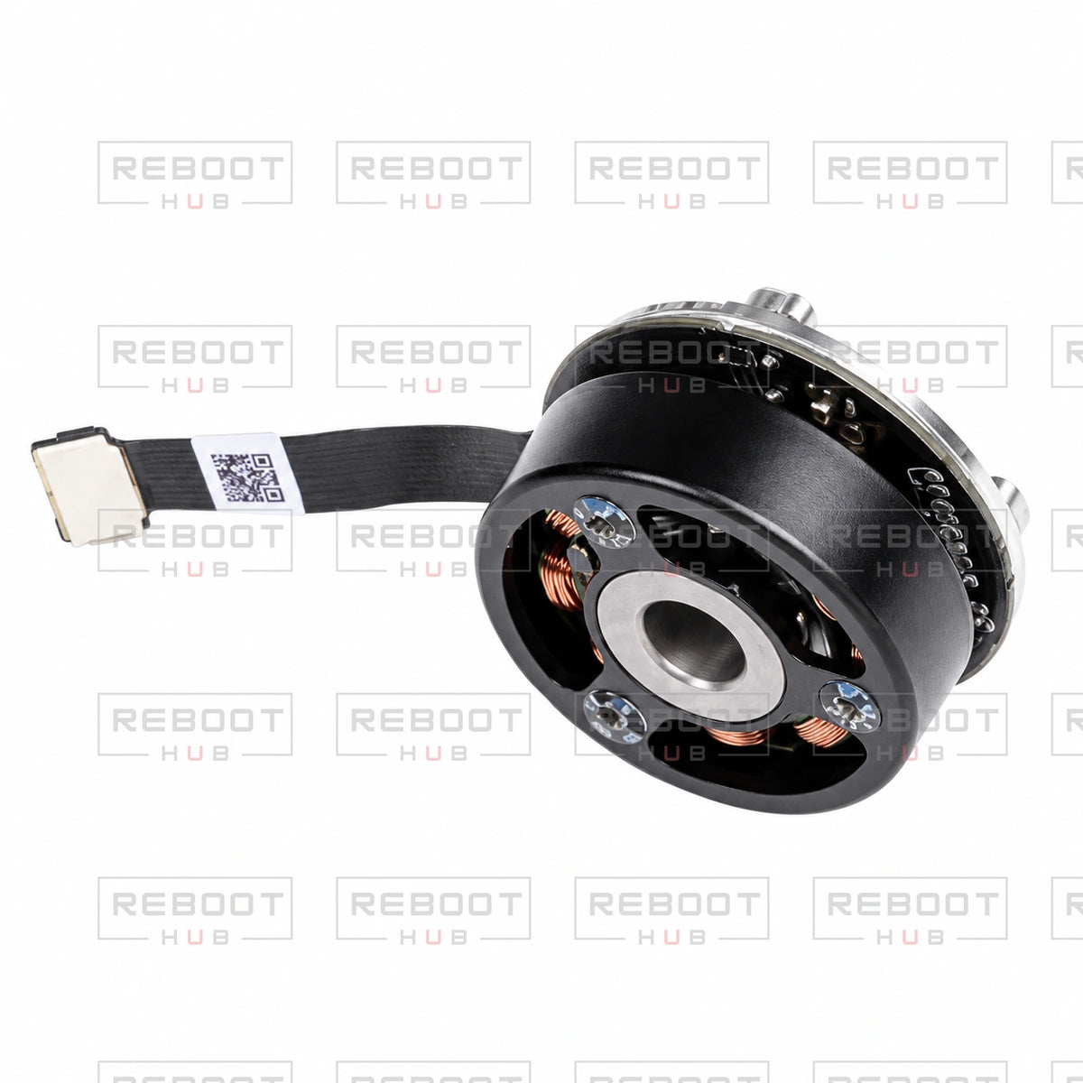 OEM-pulled DJI Air 3 Gimbal Pitch Motor on white with Reboot Hub watermark overlay