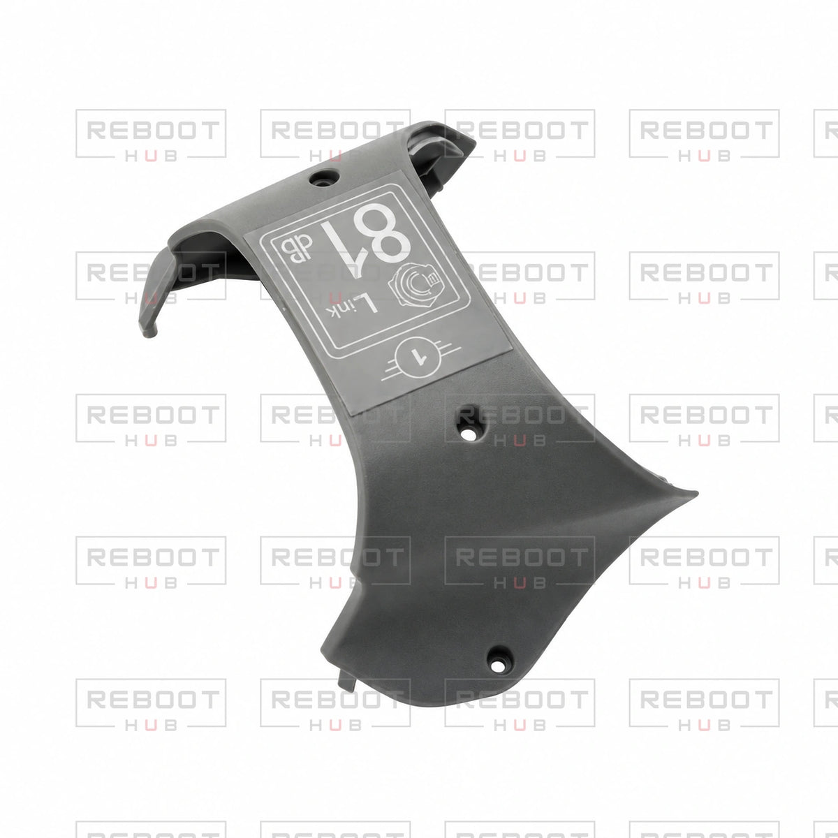 OEM-pulled DJI Air 3 Gimbal Securing Cover on white with Reboot Hub watermark overlay