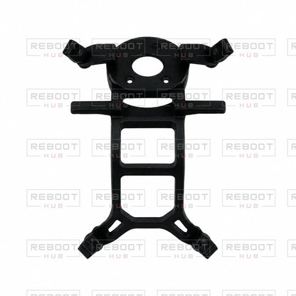 OEM-pulled DJI Air 3 Lower Vibration Absorbing Bracket on white with Reboot Hub watermark overlay
