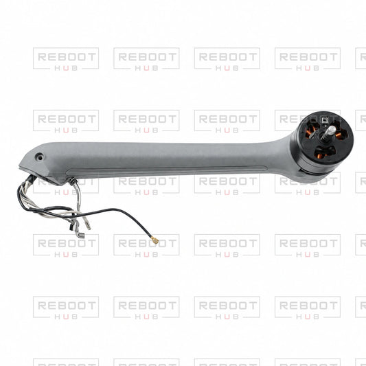 OEM-pulled DJI Air 3 Rear Arm Right with Reboot Hub watermark overlay