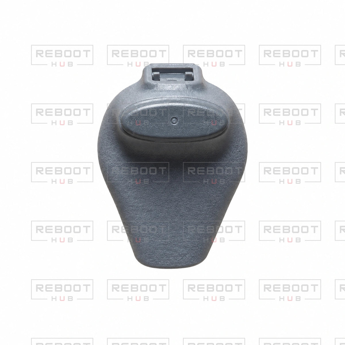 OEM-pulled DJI Air 3 Rear Landing Gear Foot Pad Left on white with Reboot Hub watermark overlay