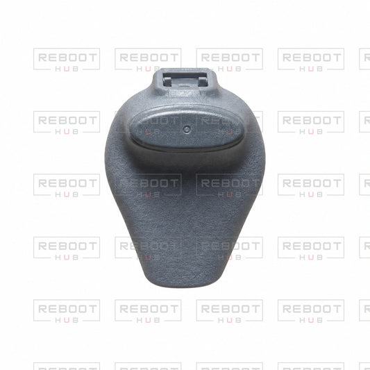 OEM-pulled DJI Air 3 Rear Landing Gear Foot Pad Left on white with Reboot Hub watermark overlay