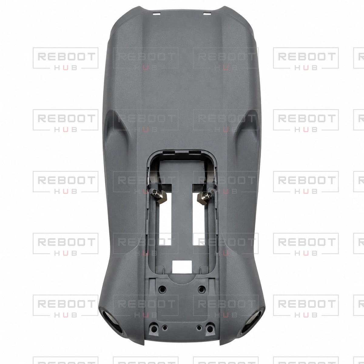 OEM-pulled DJI Air 3 Upper Shell on white with Reboot Hub watermark overlay